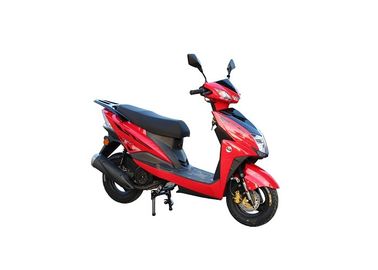 China Roter Plastikkörper-Gas-Bewegungsroller, gasbetriebene Mopeds für Höchstgeschwindigkeit der Erwachsen-80km/h fournisseur