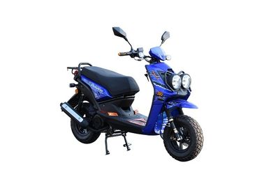 China Fahren Sie billigen Gasroller der Benzinmotor-/Benzin-Bewegungsfahrrad-Ausrüstung 125cc 150cc für Verkaufsblauen Plastikkörper rad fournisseur