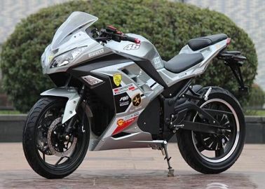 China elektrisches Sport-Motorrad des Lithium-2000W, elektrisches wieder aufladbares Motorrad fournisseur