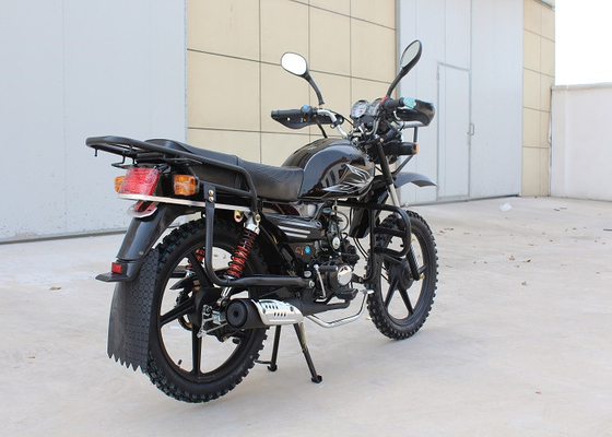 China gasbetriebene freundliche manuelle Kupplungs-elektrischer Kickstarter Motorrad 125cc Eco fournisseur