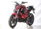 Legale 1760*750*1060 Millimeter natürliche Größe der roten leichten elektrischen Motorrad-Straßen- fournisseur
