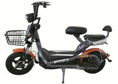 China Orange Farbelektro-moped-Roller-hohe Leistung 48V 350W veranschlagte Leistungsstärke fournisseur