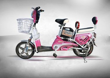 China Rosa Farbmode-modell elektrisches Fahrrad blies Roller, Elektro-Moped-Roller für Erwachsene Trübsal fournisseur