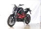 Legale 1760*750*1060 Millimeter natürliche Größe der roten leichten elektrischen Motorrad-Straßen- fournisseur